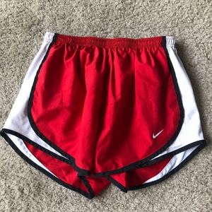 Red Nike Temp Women’s Running Shorts